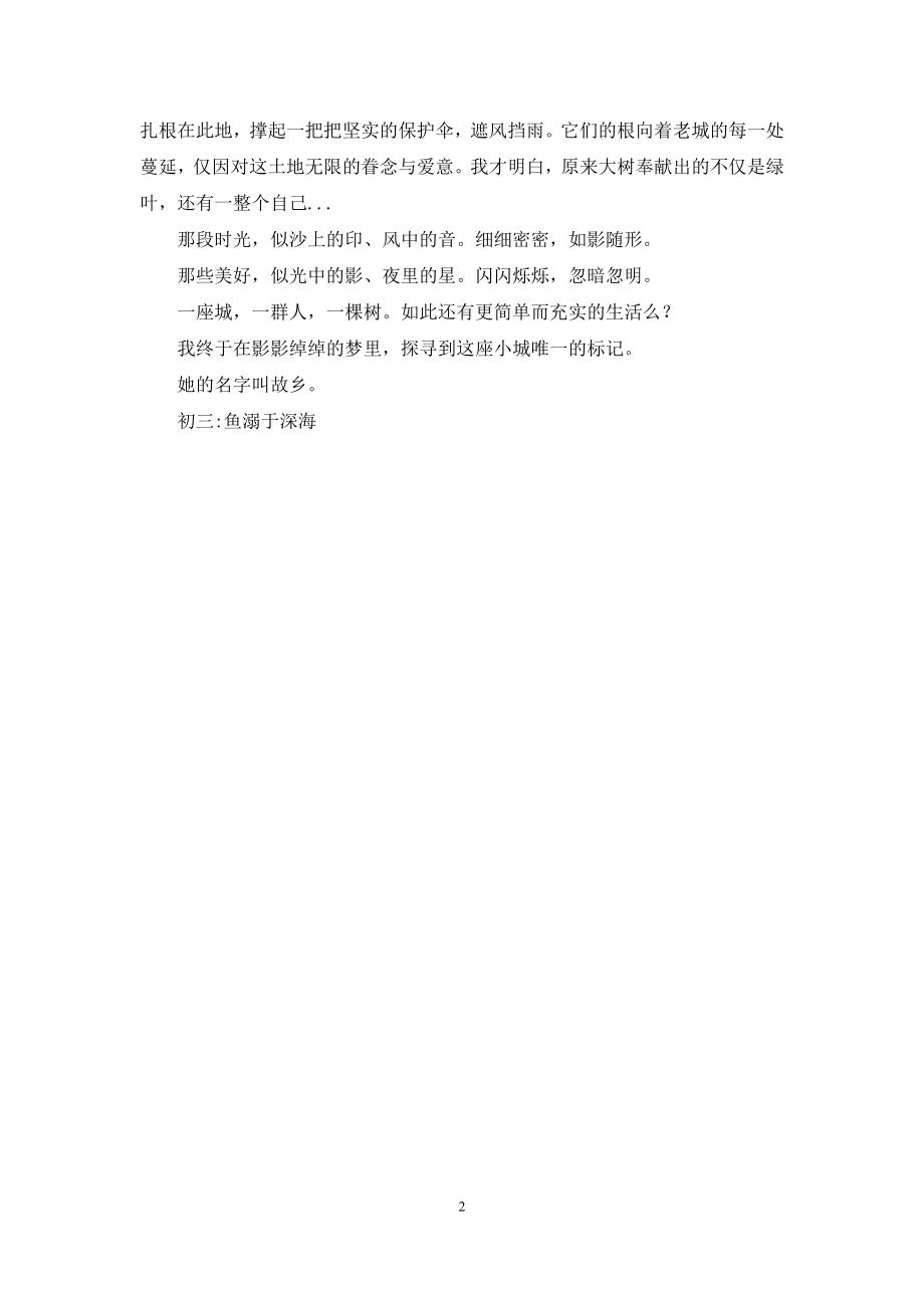 在梦里有一座城1000字.docx_第2页