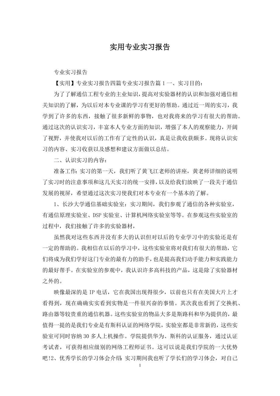 实用专业实习报告.docx_第1页