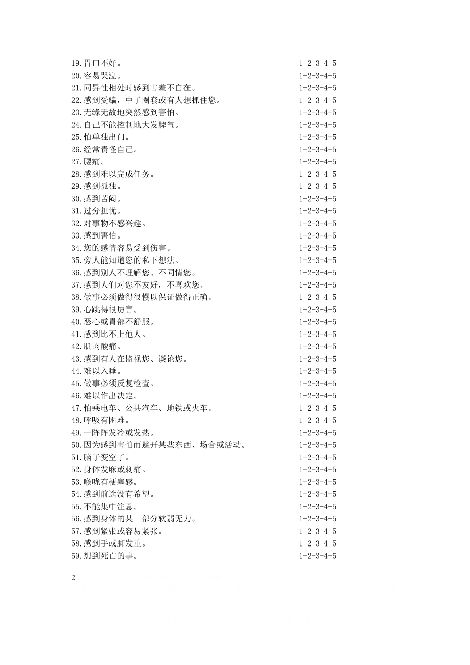 SCL-90量表详细.doc_第2页