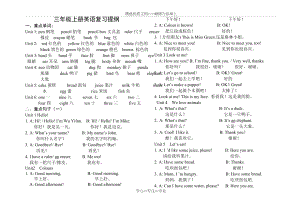 新pep三上英语总复习复习(共3页).doc