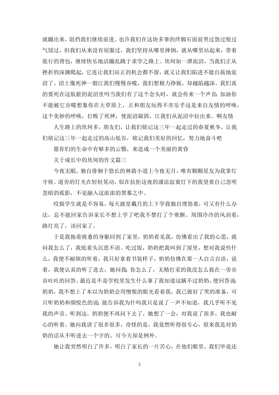 成长路上的坎坷作文.docx_第2页