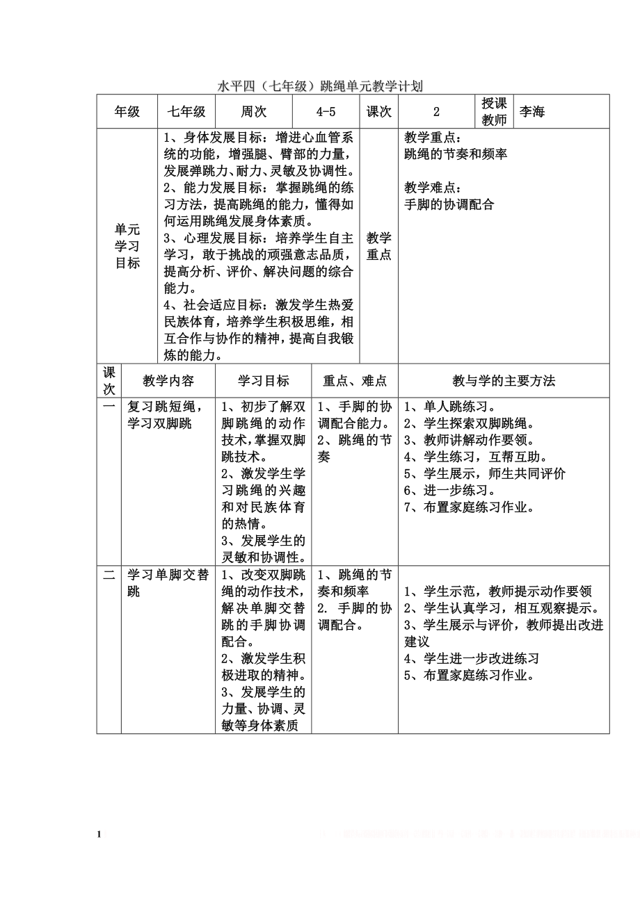 一分钟跳绳教案.doc_第1页