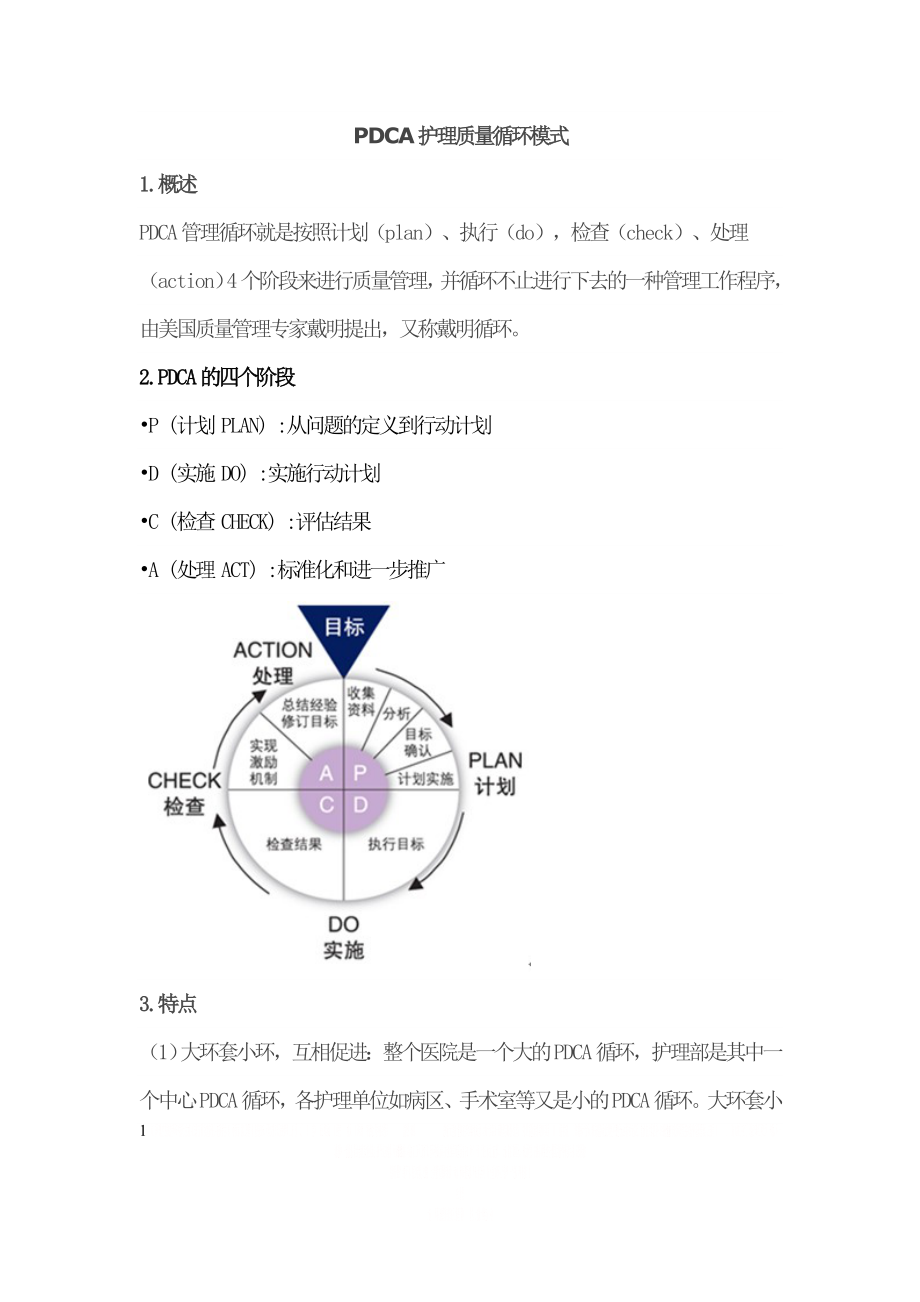 pdca护理循环.doc_第1页