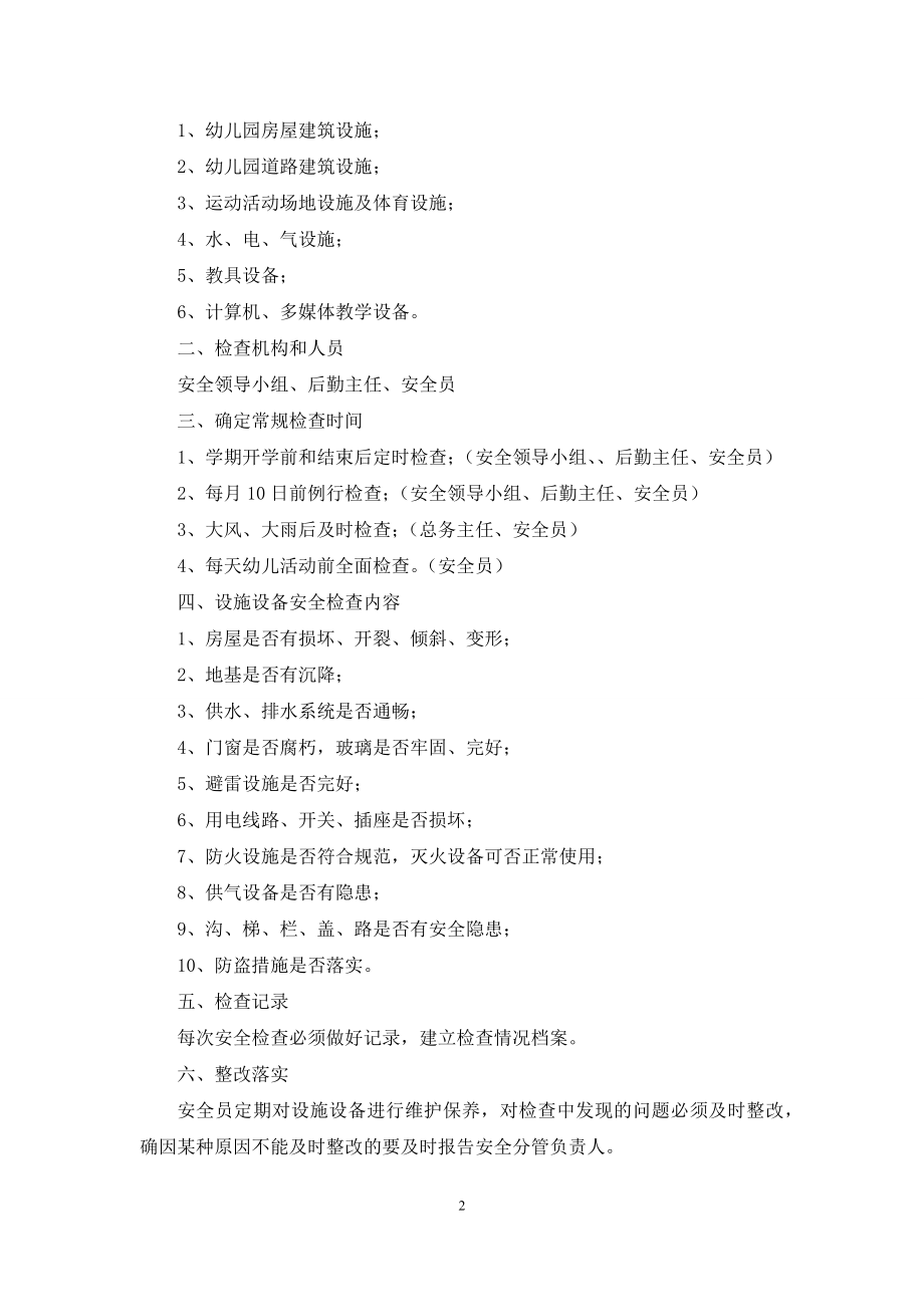 数控车床设施保养检修计划表.docx_第2页