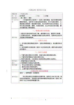 《勾股定理》教学设计方案.doc