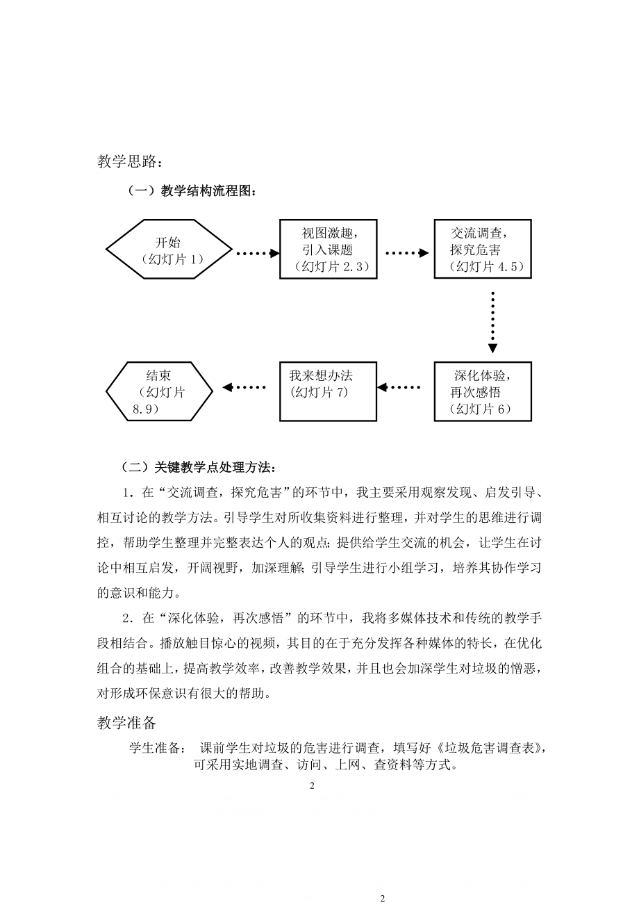 《垃圾的危害》教学设计.doc_第2页