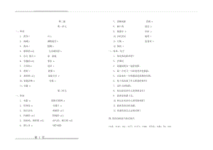 中职英语基础模块第二册(10页).doc