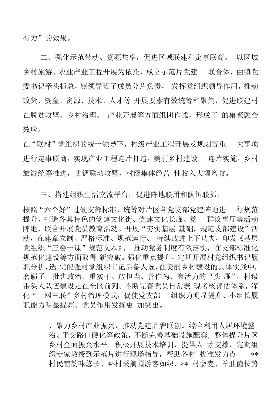 乡村振兴经验材料党建联合体撬动乡村全域振兴.docx_第2页