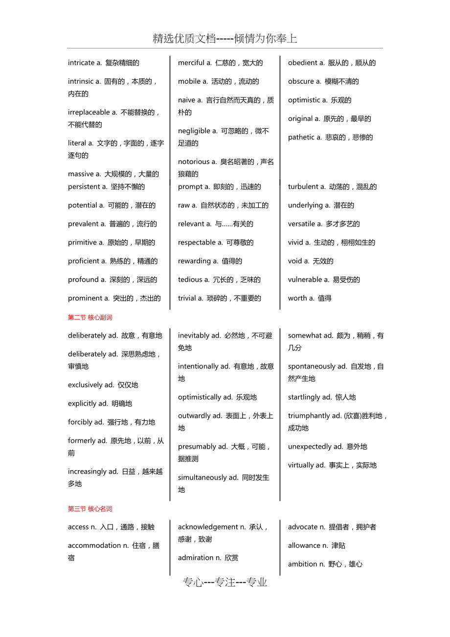 英语六级高频词汇(共6页).docx_第2页