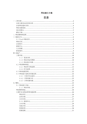 大型集团公司网站建设方案.docx