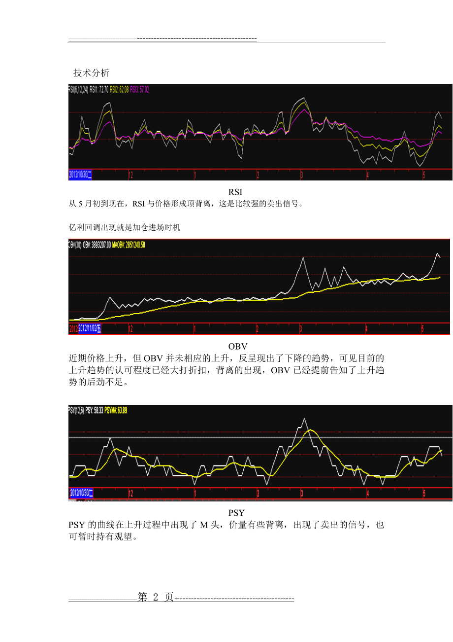 亿利能源、创业环保的股票分析~K线图、技术指标(8页).doc_第2页