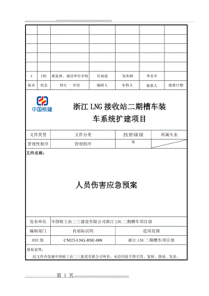 人员伤害应急预案(12页).doc