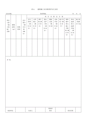 最新基础安全评分表.doc