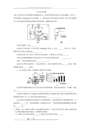 光合作用练习题(有答案)(4页).doc