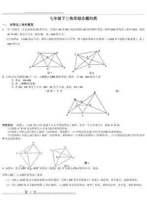 全等三角形压轴题及分类解析(21页).doc