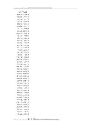 八个字的成语有哪些(10页).doc