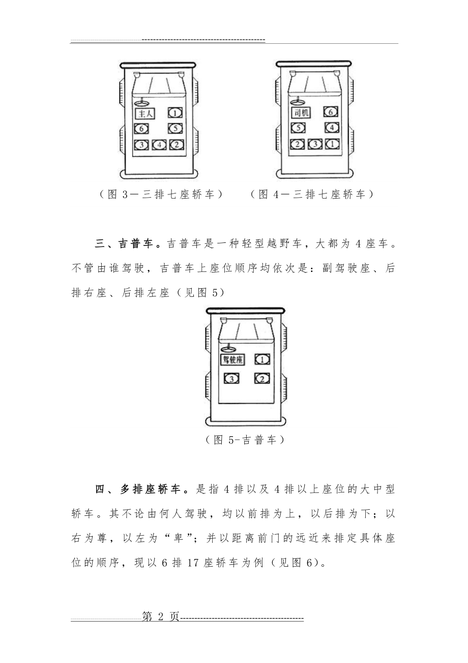 乘车座次安排(3页).doc_第2页