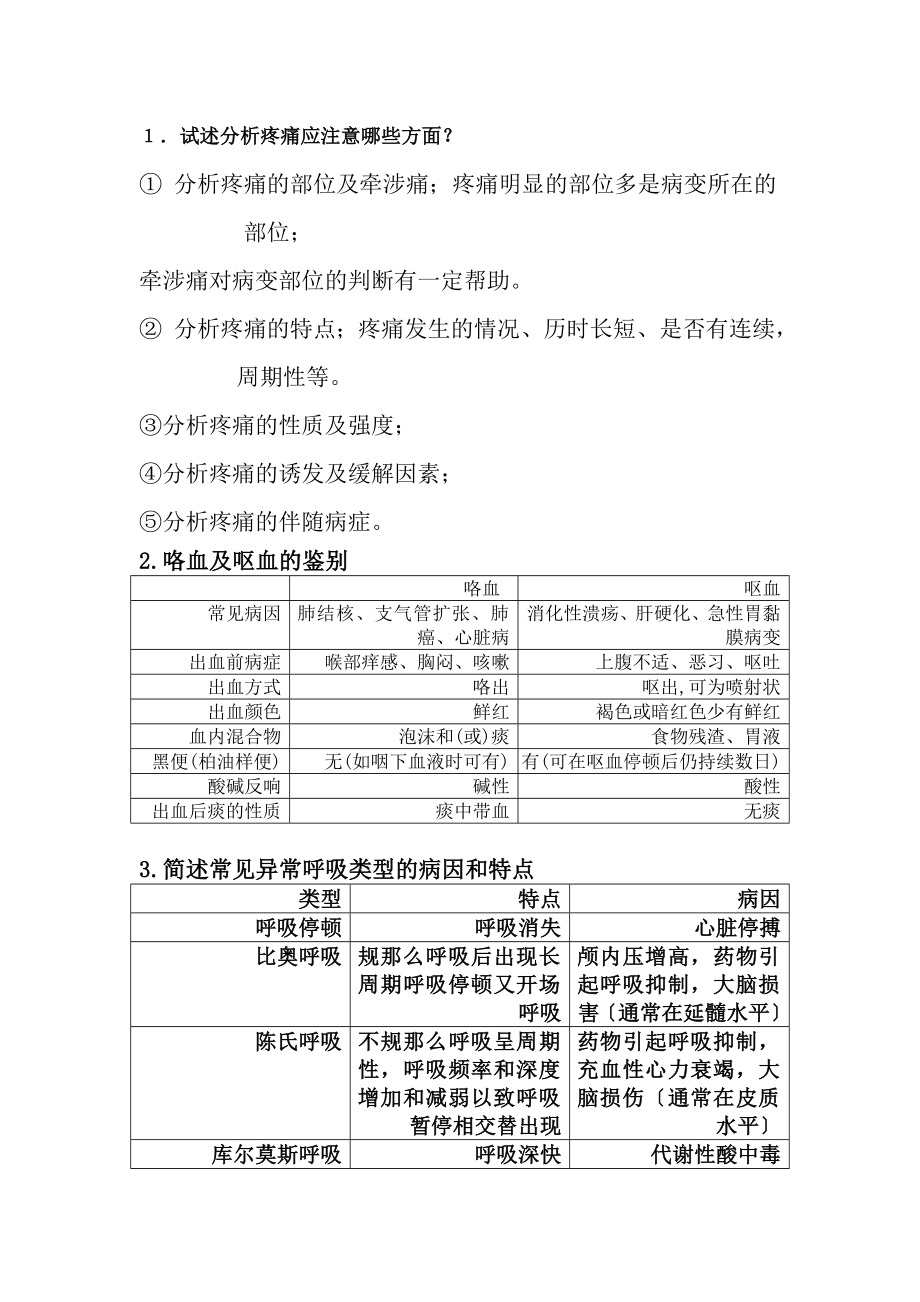 2017年诊断学期末考试重点复习内容.docx_第1页