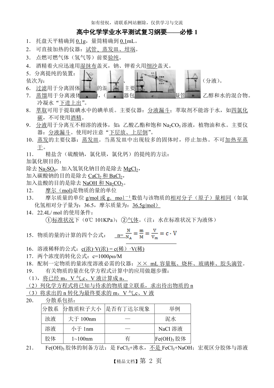 高中化学学考知识点.doc_第2页