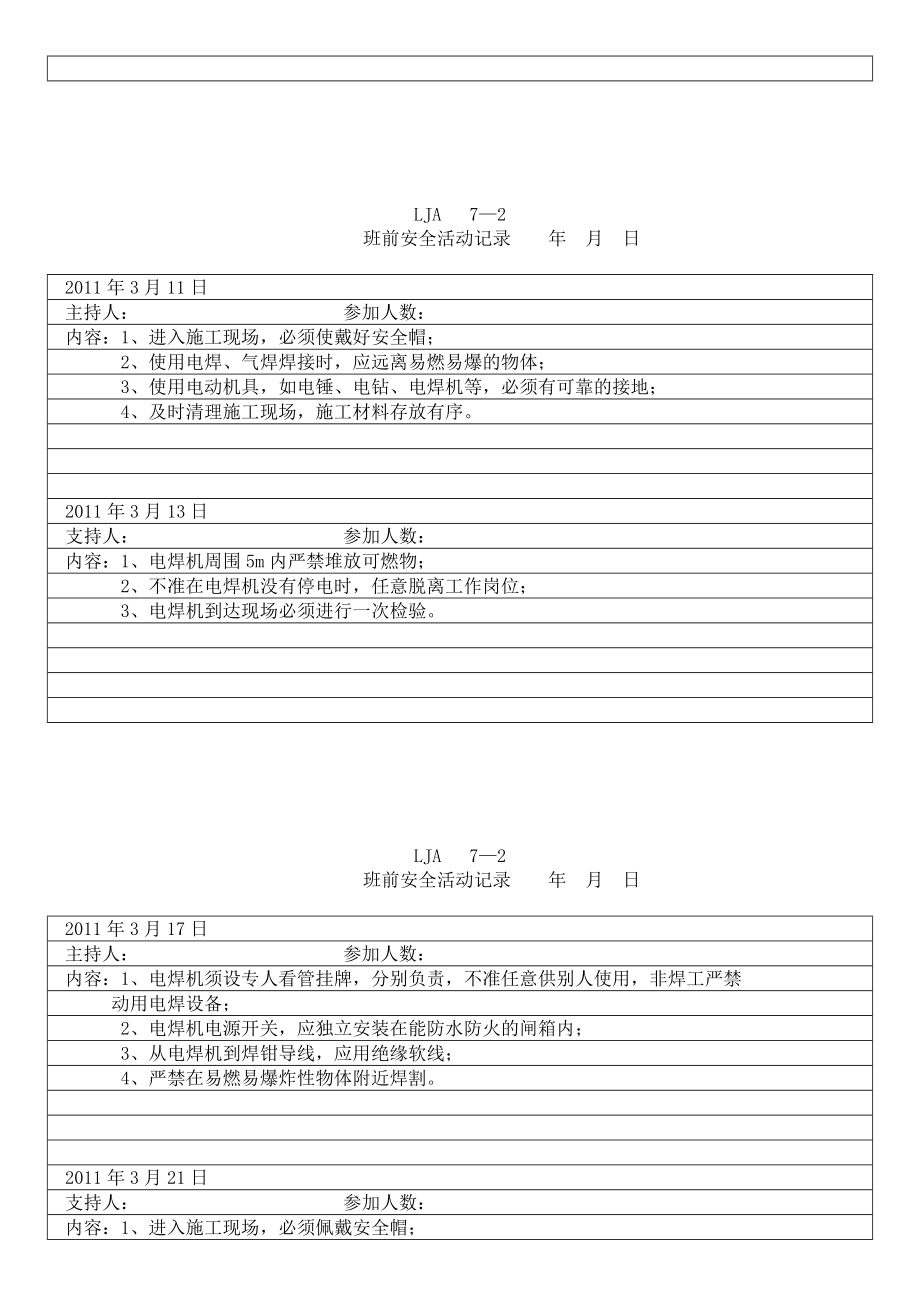 水电安装班组班前安全活动记录-2.doc_第2页