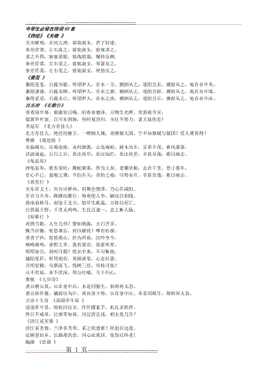 中学生必背古诗词50首(11页).doc