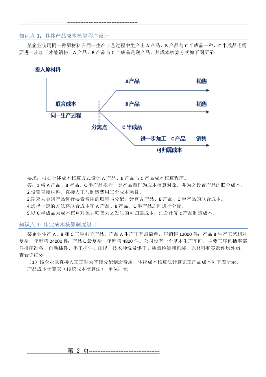 会计制度设计第五章至第六章知识点任务完成情况(17页).doc_第2页