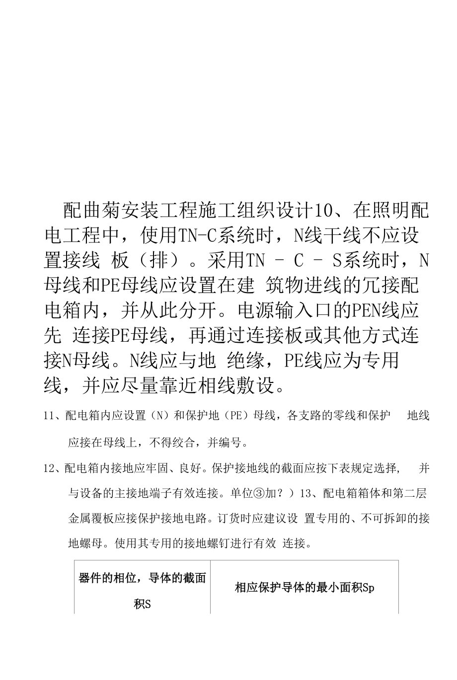 配电箱安装工程施工方案设计.docx_第1页