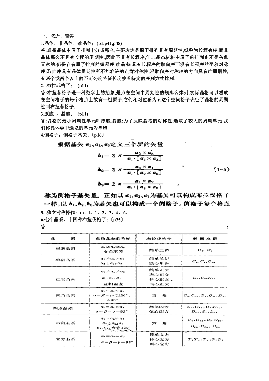 固体物理期末考试.docx_第1页