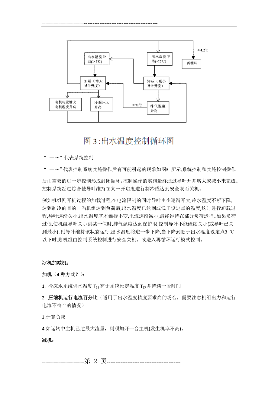 二次泵系统与一次泵变流量系统优缺点、设计要点及控制逻辑(14页).doc_第2页