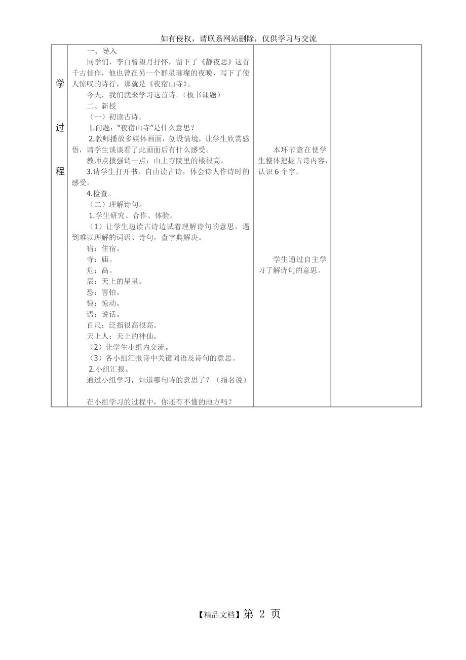 部编夜宿山寺教学设计.doc_第2页