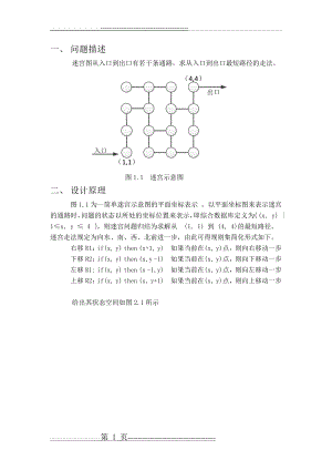 人工智能之迷宫(15页).doc