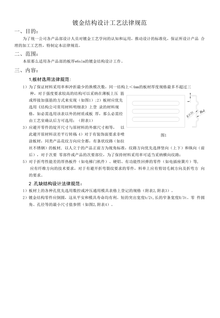 钣金结构设计工艺规范.docx_第1页