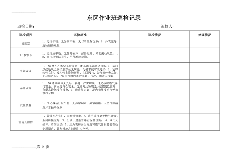 LNG加气站巡检台帐(3页).doc_第2页