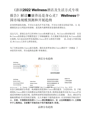 《澎润2022 Wellness酒店及生活方式专项报告》解读-康养还是身心灵？Wellness中国市场规模预测和发展趋势.docx