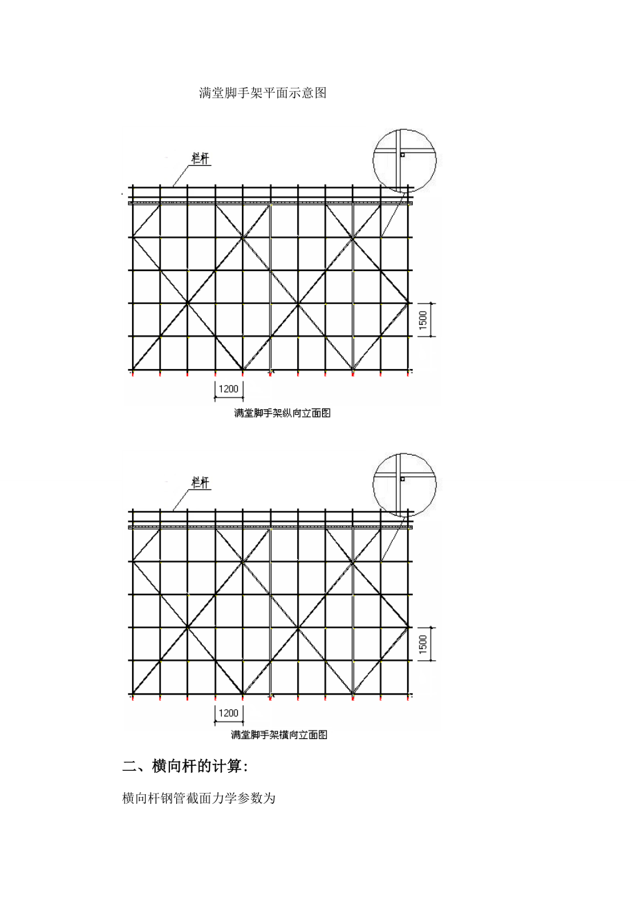 满堂脚手架设计计算方法(最新).doc_第2页