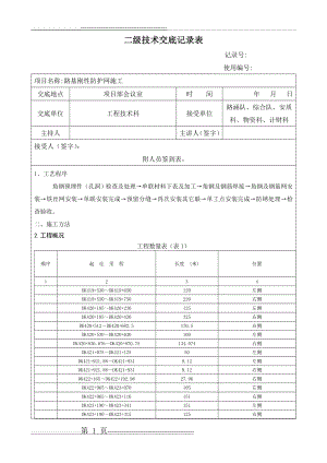 刚性防护网施工技术交底(5页).doc