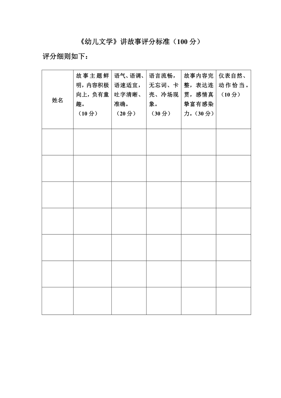 讲故事评分标准.doc_第1页