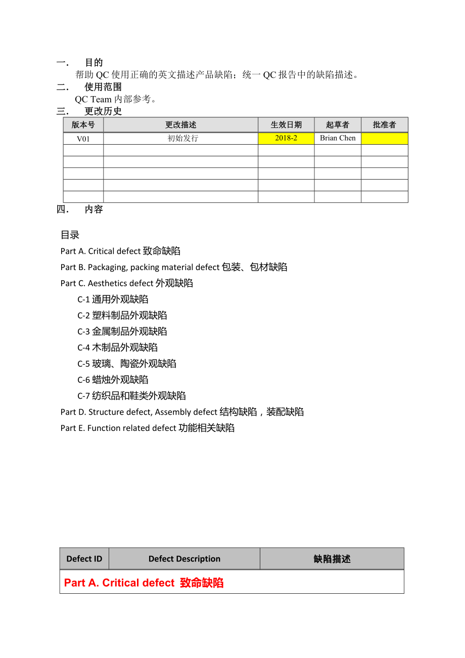 英文缺陷描述培训资料20180323.doc_第1页