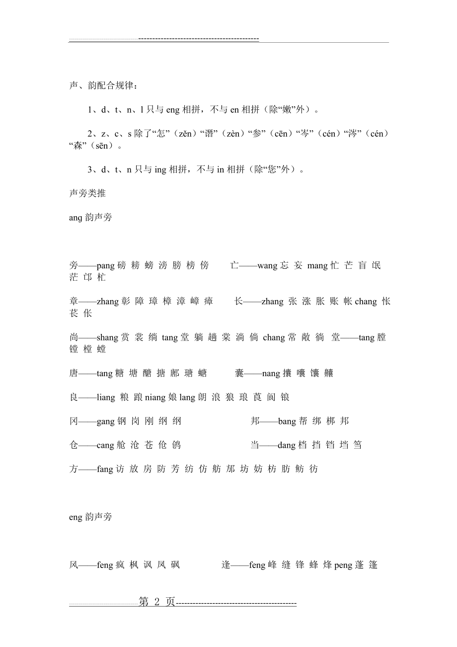 前鼻音和后鼻音46757(4页).doc_第2页