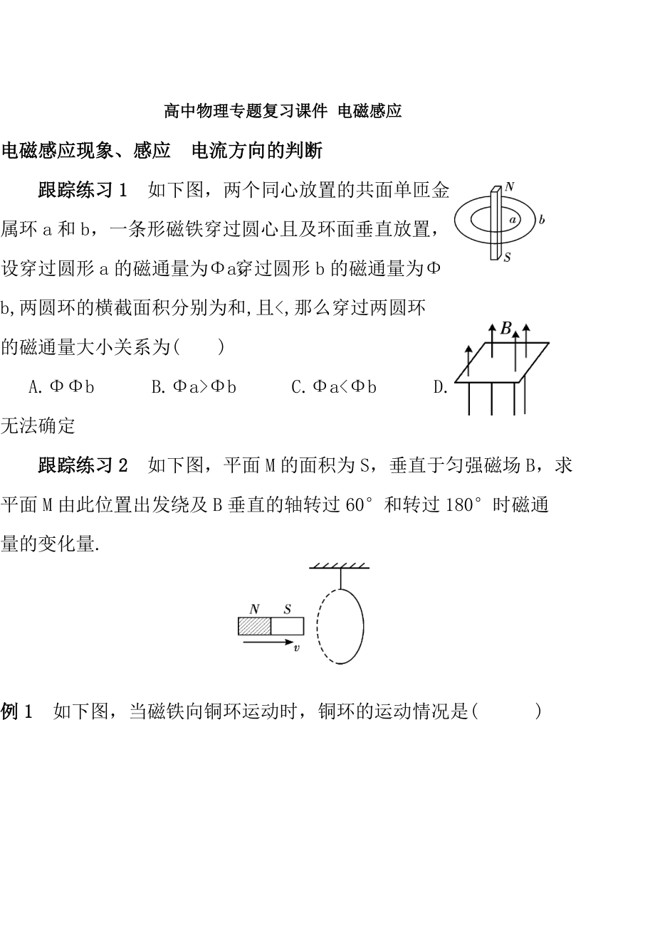 高中物理专题复习电磁感应.docx_第1页