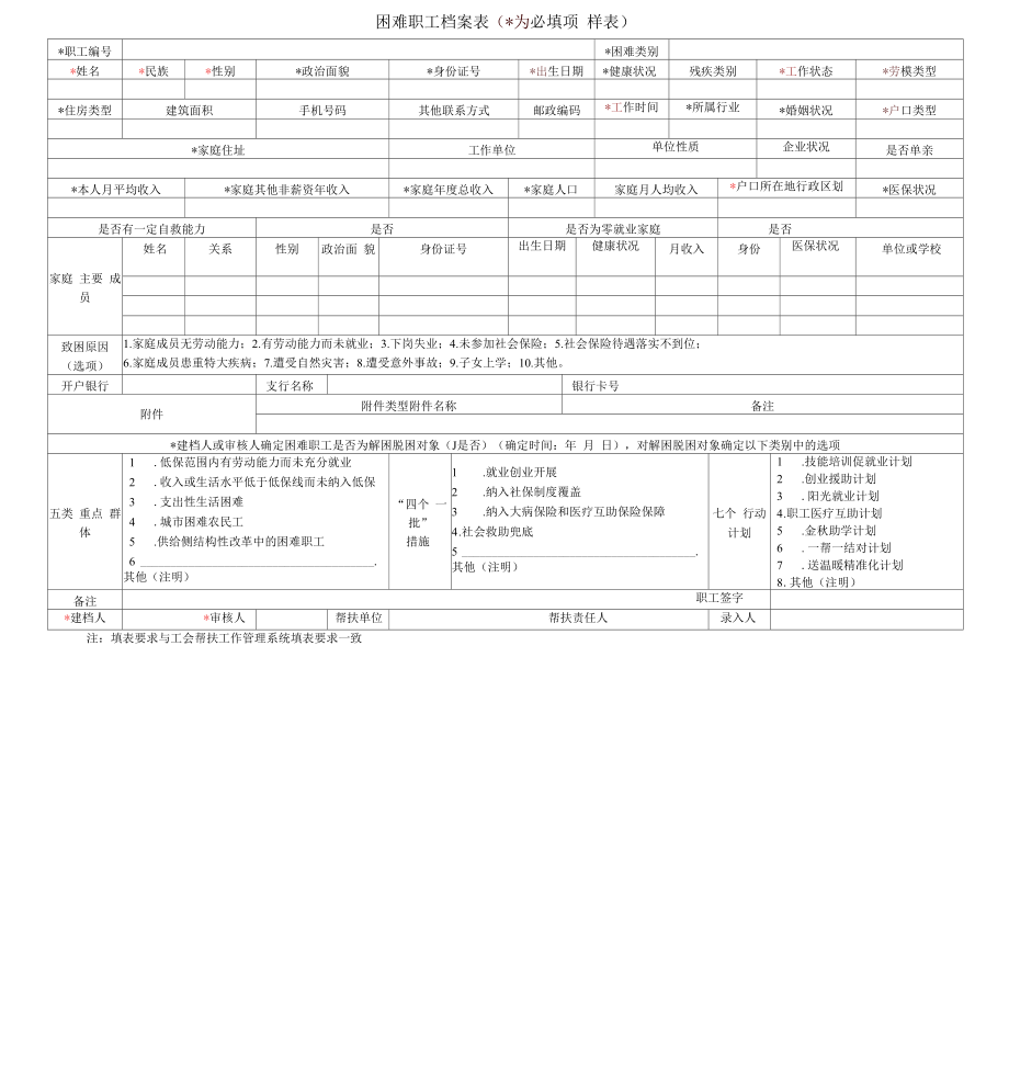 困难职工档案表（为必填项 样表）.docx_第1页