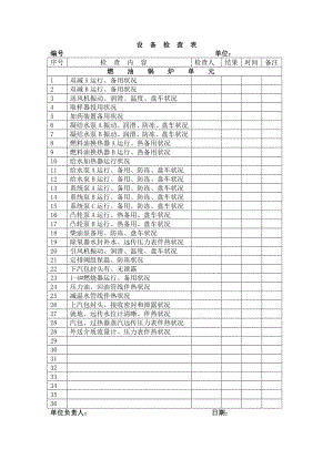 设备检查表.doc