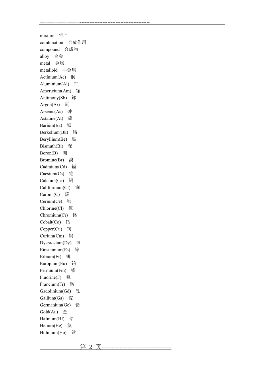 化学常用英文单词(5页).doc_第2页