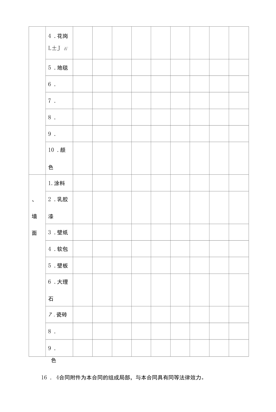 安徽省家庭居室装饰装修工程施工合同.docx_第2页