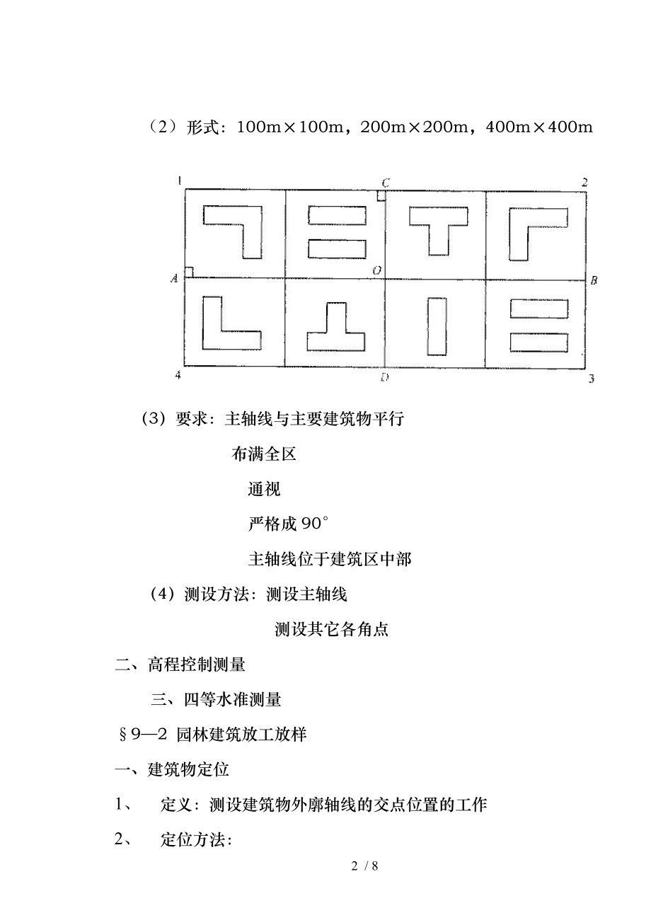 复习施工测量的基本知识.docx_第2页