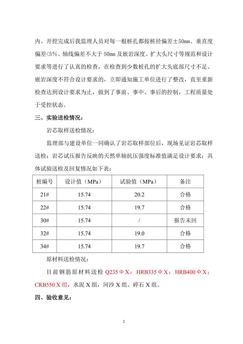 人工挖孔桩基础验收监理工作总结.doc_第2页