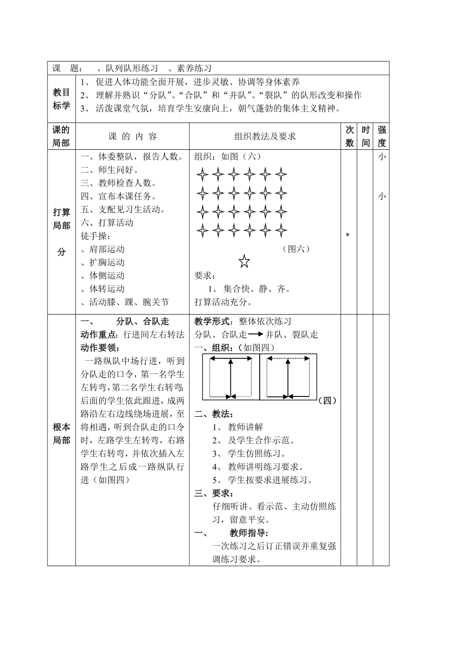 七年级下学期体育教案.docx_第1页