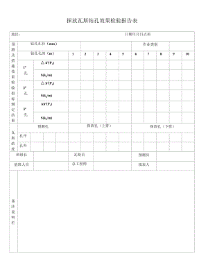 探放瓦斯钻孔效果检验报告表.docx