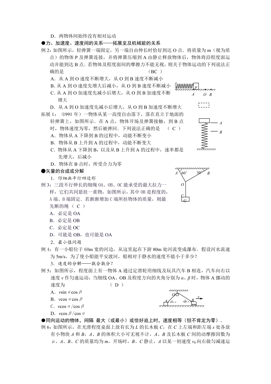 高三物理二轮复习专题教案14个专题上.docx_第2页