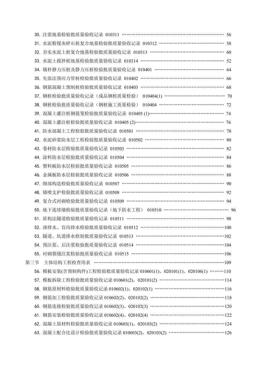 建筑工程施工质量验收规范检验批质量验收记录.doc_第2页